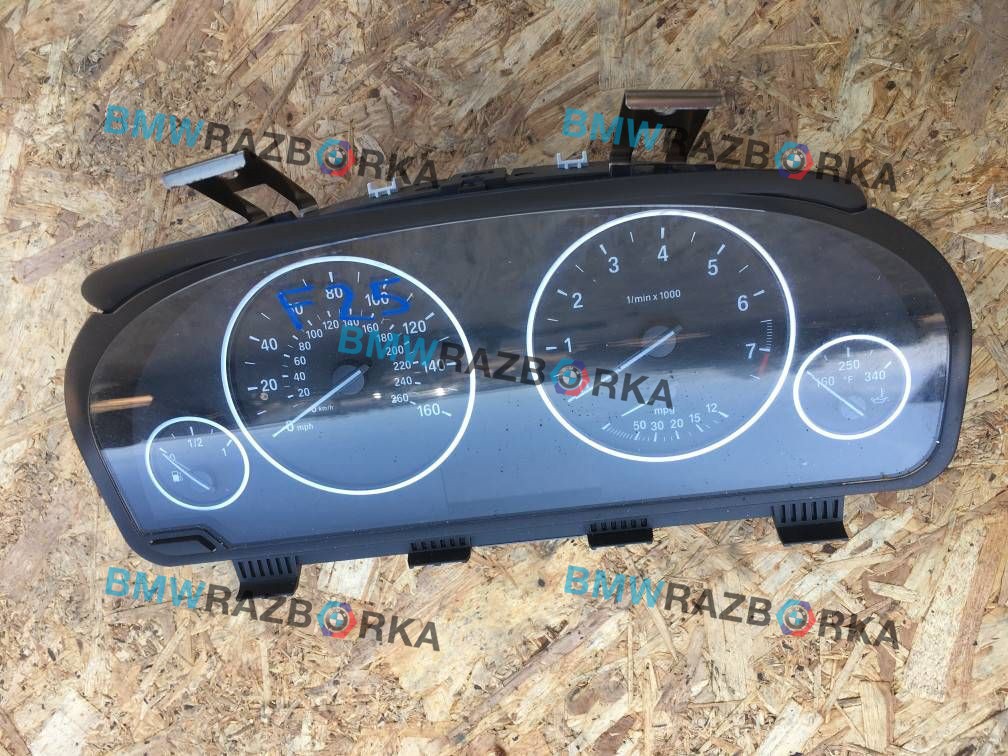 щиток приборов (приборная панель) BMW X3 F25 2012, 3.0 л., N52 B30 A, бензин, АКПП, внедорожник 5 дв.