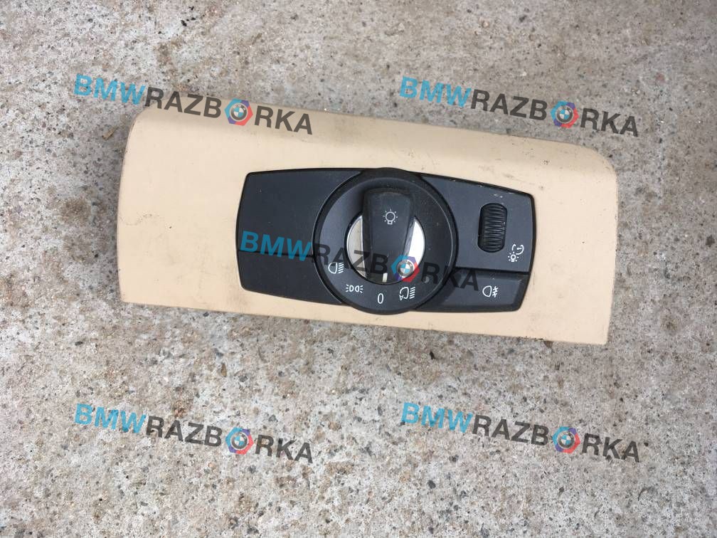переключатель света BMW X5 E70 [рестайлинг] 2010, 3.0 л., АКПП, внедорожник 5 дв., полный привод
