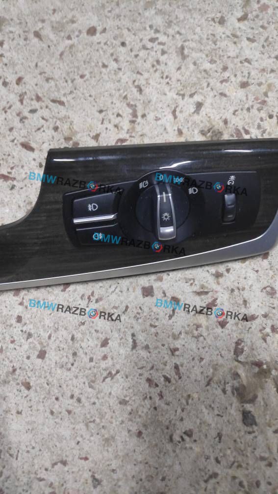 переключатель света BMW 5 серия F07/F10/F11 2010, 3.0 л., N57 D30 A, дизель, АКПП, 475, универсал, 9192744