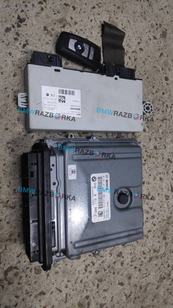 блок управления двигателем BMW 5 серия F07/F10/F11 2010, 3.0 л., N57 D30 A, дизель, АКПП, 475, универсал, 8511385, 0281017081