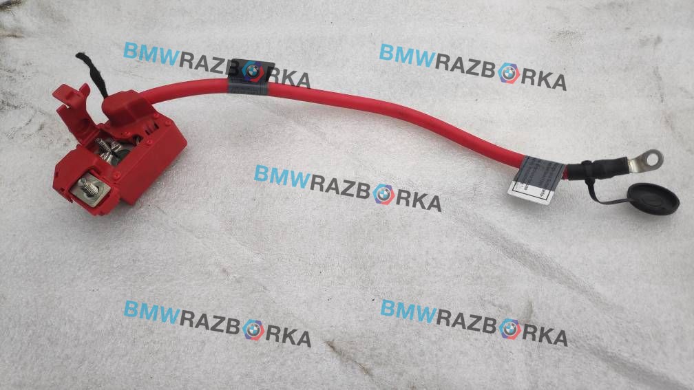 плюсовой провод аккумулятора BMW X5 E70 2007, 3.0 л., дизель, АКПП, внедорожник 5 дв.