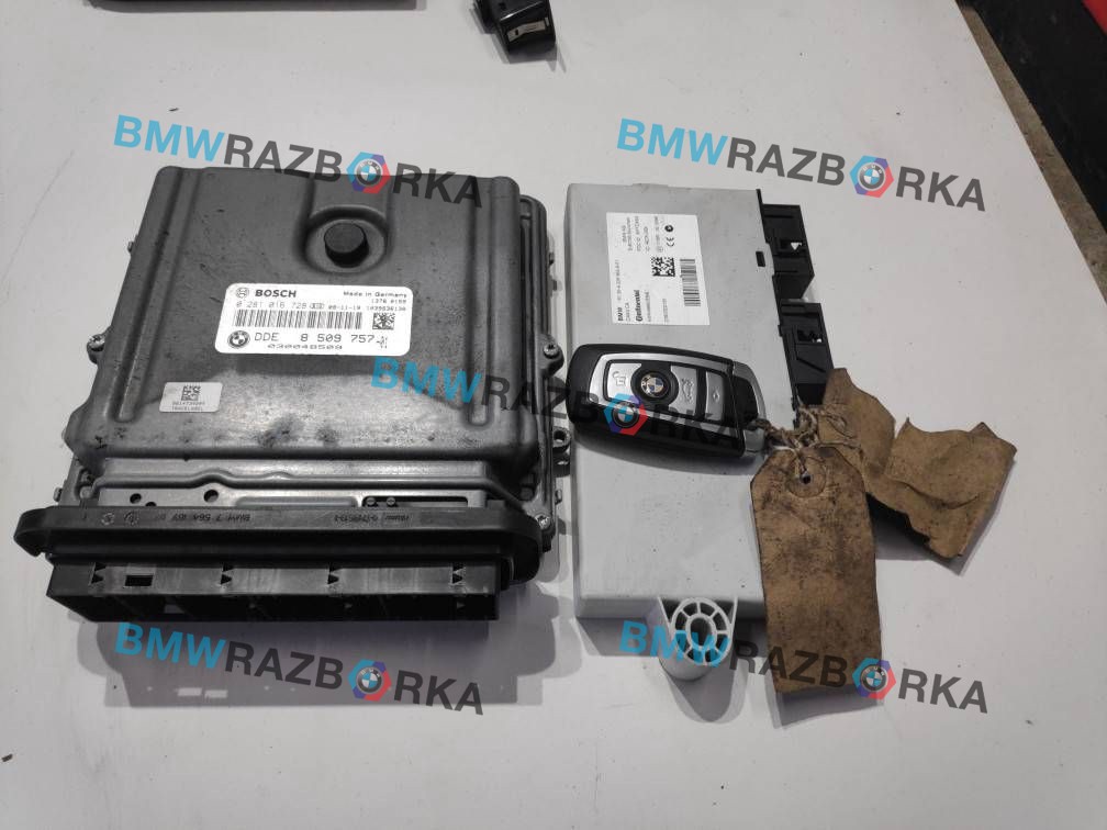 блок управления двигателем BMW 7 серия F01/F02 2009, 3.0 л., N57 D30 A, дизель, седан, 8509757