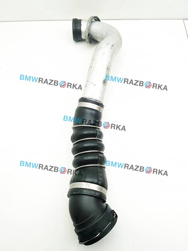 патрубок интеркулера BMW 5 серия E60/E61 2005, 2.0 л., M47 D20 (204D4), дизель, седан, 11617790089