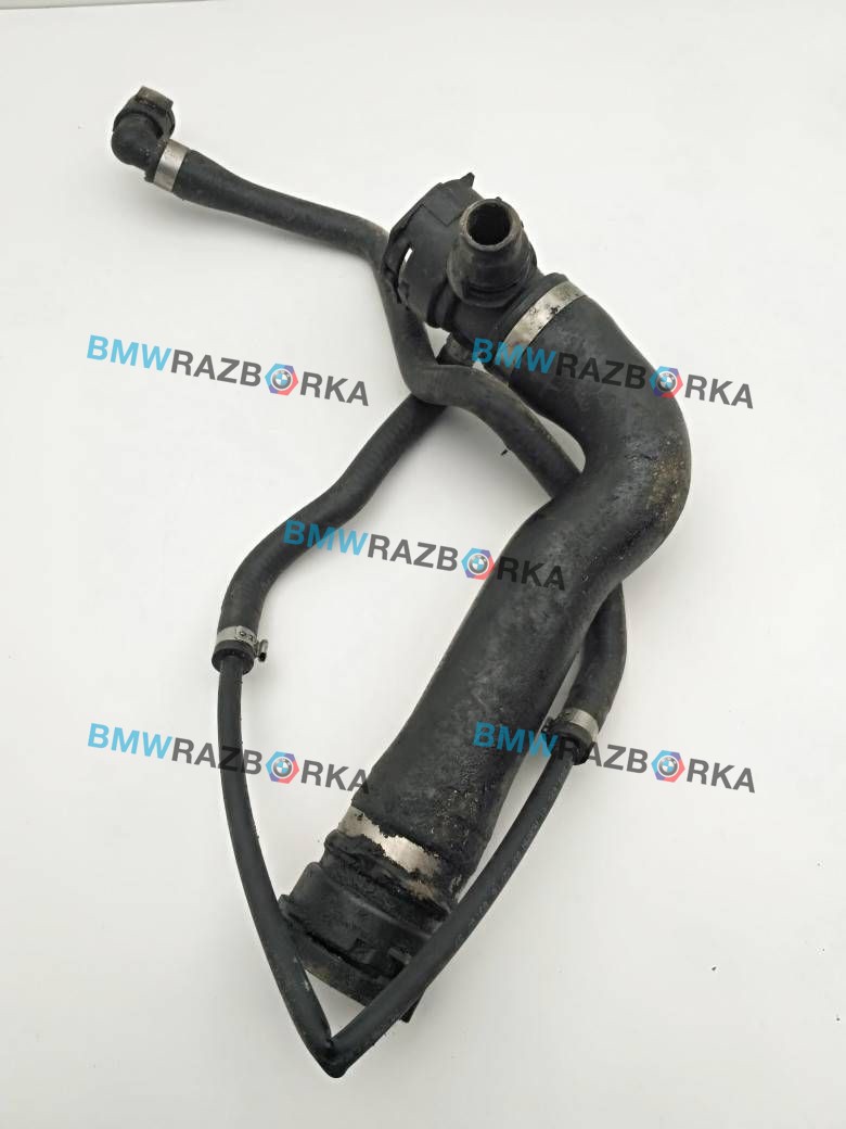 патрубок радиатора BMW 5 серия E60/E61 2007, 3.0 л., N54 B30 A, бензин, седан, 17127560968