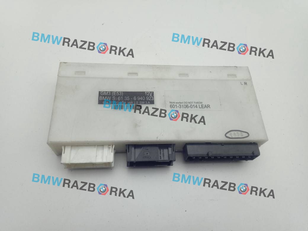 блок комфорта BMW X5 E53 2003, 3.0 л., M54 B30 (306S3), бензин, внедорожник 5 дв., 61356940923