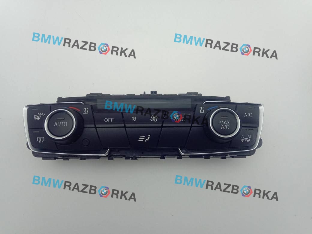 блок управления печки / климат-контроля BMW 2 серия Active Tourer F45 2015, 1.5 л., B37 C15 A, дизель, МКПП, универсал, передний привод, 64119357787