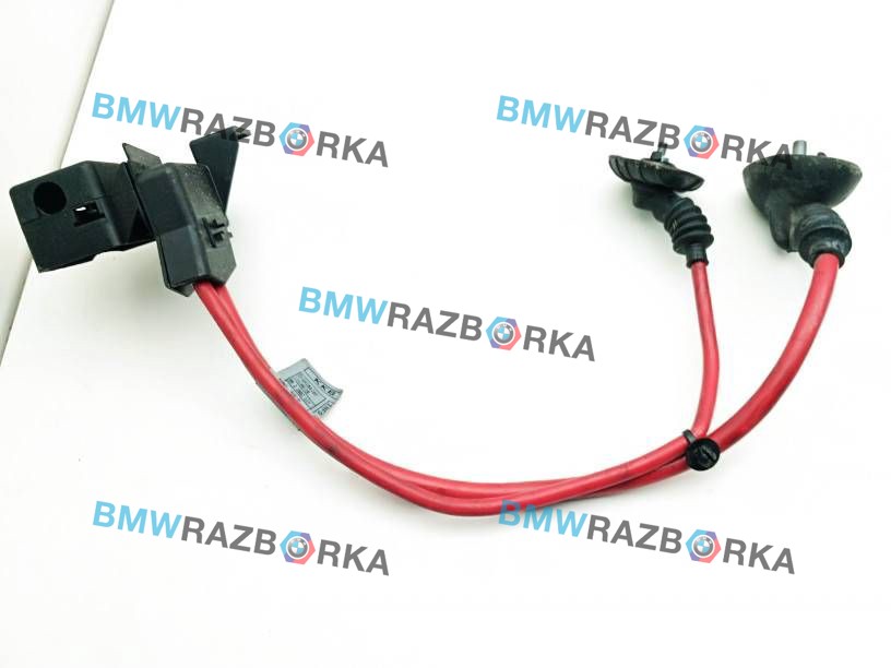 плюсовой провод аккумулятора BMW X3 E83 [рестайлинг] 2008, 2.0 л., N47 D20 C, дизель, МКПП, внедорожник 5 дв., 61126910542
