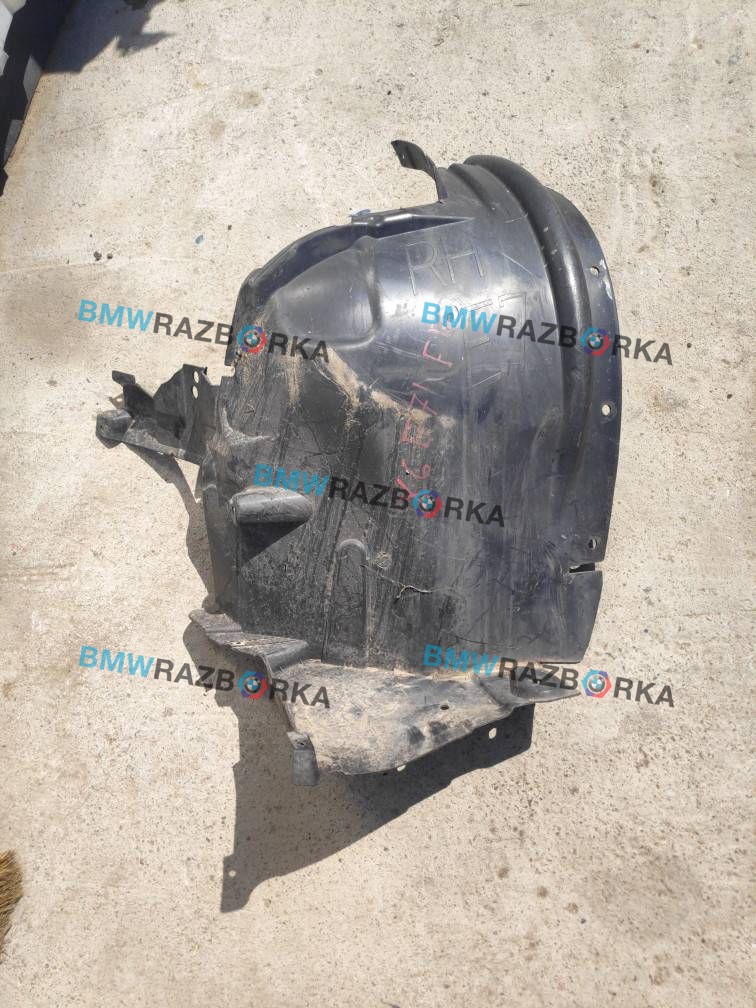 защита арок передняя правая (подкрылок) BMW X6 E71/E72 2009, 3.0 л., N54 B30 A, бензин, АКПП, внедорожник 5 дв., 51717180622