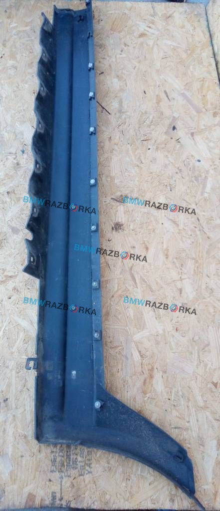 накладка на порог BMW X3 E83 [рестайлинг] 2008, 2.0 л., дизель, МКПП, внедорожник 5 дв., 3330866