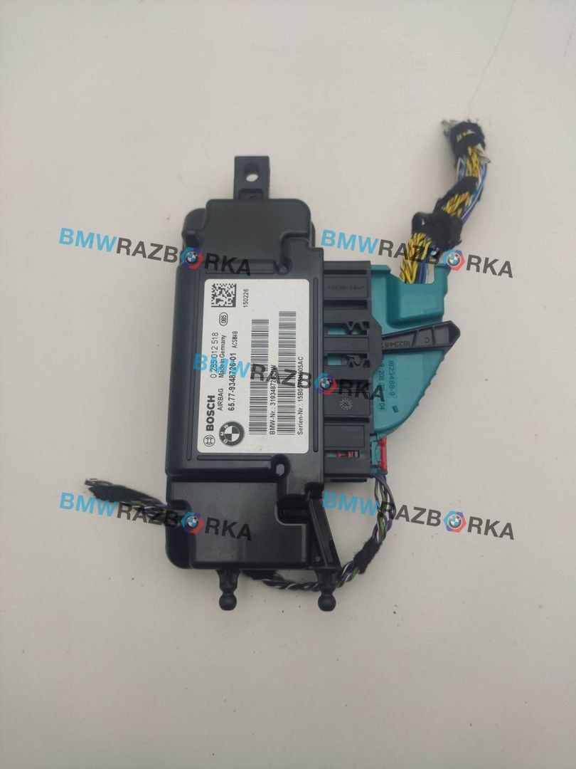 блок AirBag BMW 3 серия F30/F31/F34 [рестайлинг] F31 2015, 2.0 л., N47 D20 C, дизель, АКПП, белый, универсал, задний привод, правый руль, 65779348726