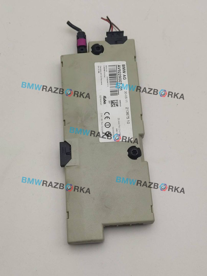 усилитель антенны BMW 5 серия F07/F10/F11 2011, 3.0 л., N57 D30 A, дизель, АКПП, седан, 9229007