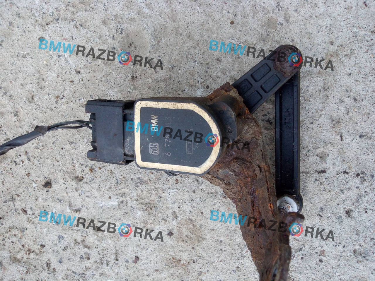 датчик дорожного просвета задний BMW X5 E70 2008, 3.0 л., M57 D30 (306D3), дизель, АКПП, внедорожник 5 дв., 6778813