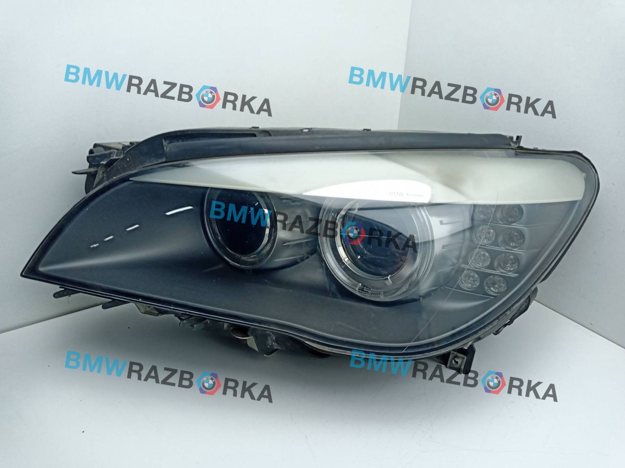 фара левая BMW 7 серия F01/F02 2009, 3.0 л., дизель, АКПП, седан, правый руль