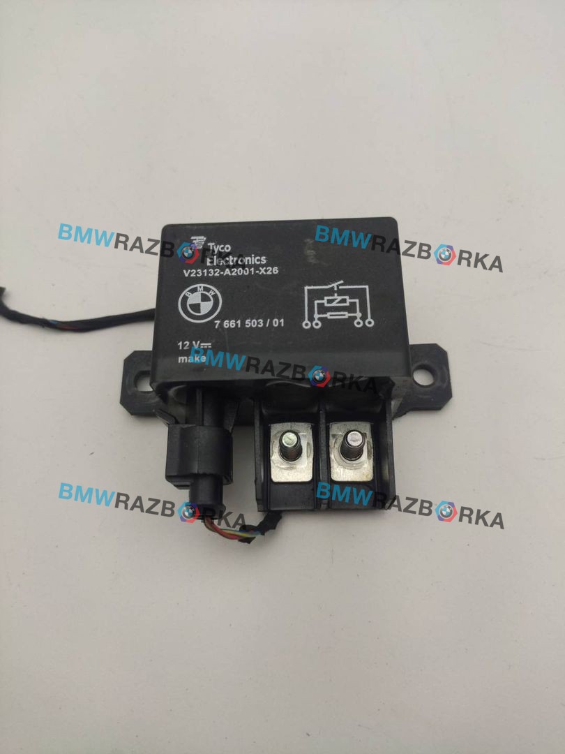 блок управления вентилятором (реле) BMW 7 серия F01/F02 2010, 3.0 л., N57 D30 B, дизель, АКПП, седан, 61367661503