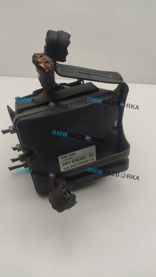 блок ABS BMW X5 E70 2008, 3.0 л., M57 D30 (306D3), дизель, АКПП, внедорожник 5 дв., 6782362