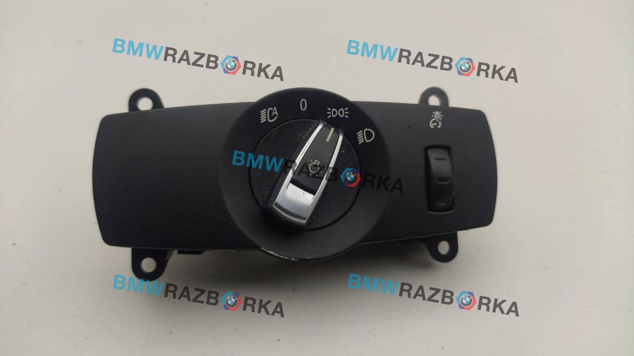 переключатель света BMW 7 серия F01/F02 2012, 3.0 л., N54 B30 A, бензин, АКПП, седан, 9204068