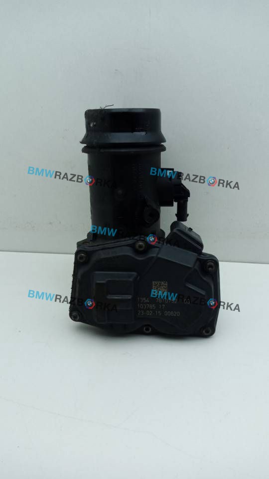 заслонка дроссельная BMW 3 серия F30/F31/F34 [рестайлинг] F31 2015, 2.0 л., N47 D20 C, дизель, АКПП, белый, универсал, задний привод, правый руль, 13547810752