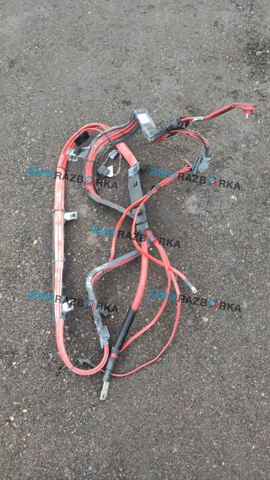 плюсовой провод аккумулятора BMW 5 серия F07/F10/F11 2010, 4.4 л., i, N63 B44 A, бензин, АКПП, белый, хетчбэк 5 дв., задний привод, 9150981, 9150983