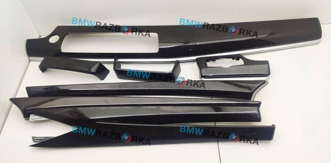 комплект декоративных накладок (дерева) салона BMW 5 серия F07/F10/F11 2010, 4.4 л., i, N63 B44 A, бензин, АКПП, белый, хетчбэк 5 дв., задний привод