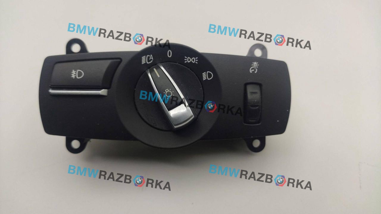 переключатель света BMW 5 серия F07/F10/F11 2010, 4.4 л., i, N63 B44 A, бензин, АКПП, белый, хетчбэк 5 дв., задний привод, 9192745