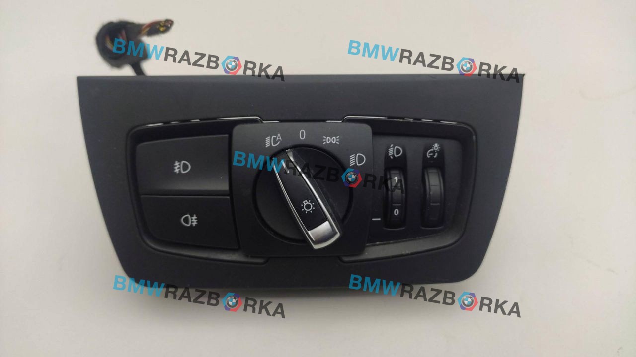 переключатель света BMW 3 серия F30/F31/F34 [рестайлинг] F31 2015, 2.0 л., N47 D20 C, дизель, АКПП, белый, универсал, задний привод, правый руль, 9265305