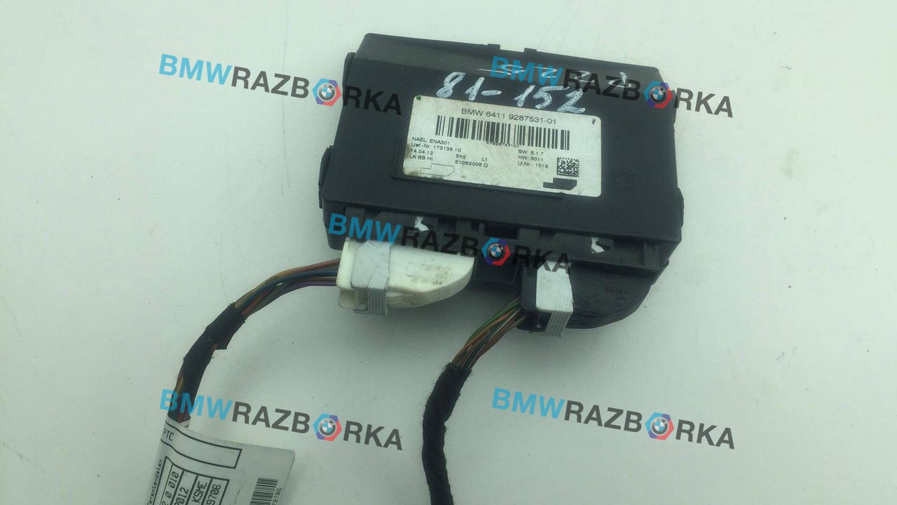 блок управления печки / климат-контроля BMW 3 серия F30/F31/F34 F30 2012, 2.0 л., i, N20 B20 A, бензин, АКПП, седан, задний привод, 9287531
