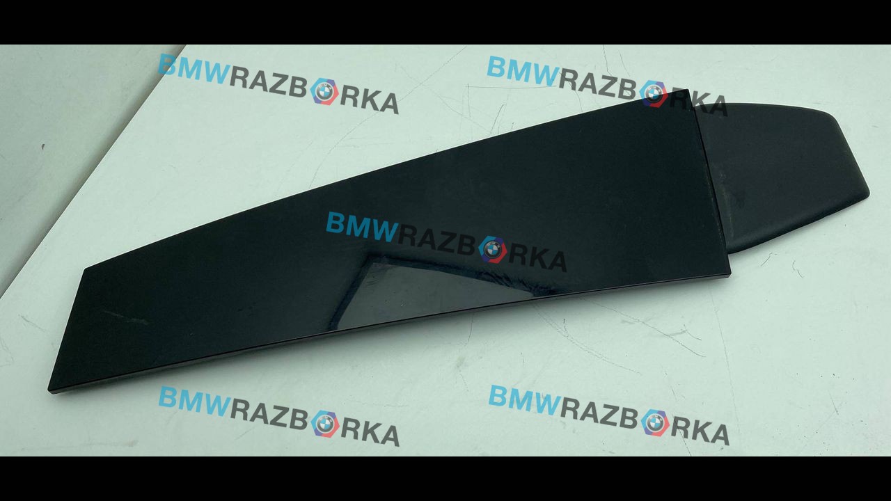 наружная декоративная накладка двери BMW 5 серия F07/F10/F11 2012, 3.0 л., D, дизель, АКПП, ceрый, хетчбэк 5 дв., задний привод, правый руль, 7196352
