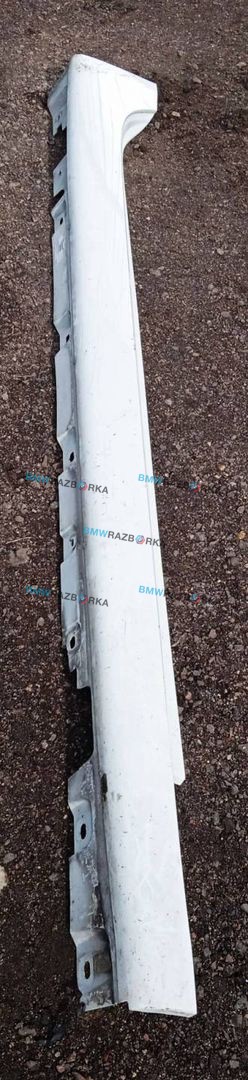 накладка на порог BMW 5 серия F07/F10/F11 2010, 4.4 л., i, N63 B44 A, бензин, АКПП, белый, хетчбэк 5 дв., задний привод, 7203946