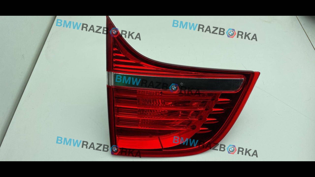 фонарь крышки багажника левый BMW X6 E71/E72 2011, 4.0 л., D, дизель, АКПП, белый, внедорожник 5 дв., полный привод, правый руль, 7179987