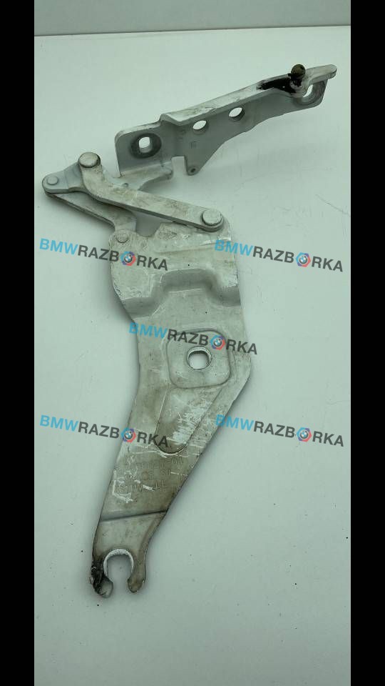 петля капота левая BMW X6 E71/E72 2011, 4.0 л., D, дизель, АКПП, белый, внедорожник 5 дв., полный привод, правый руль, 7208627
