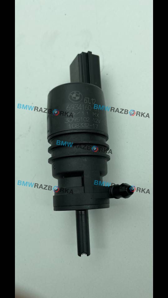 насос (моторчик) омывателя стекла BMW X6 E71/E72 2011, 4.0 л., D, дизель, АКПП, белый, внедорожник 5 дв., полный привод, правый руль, 6934160