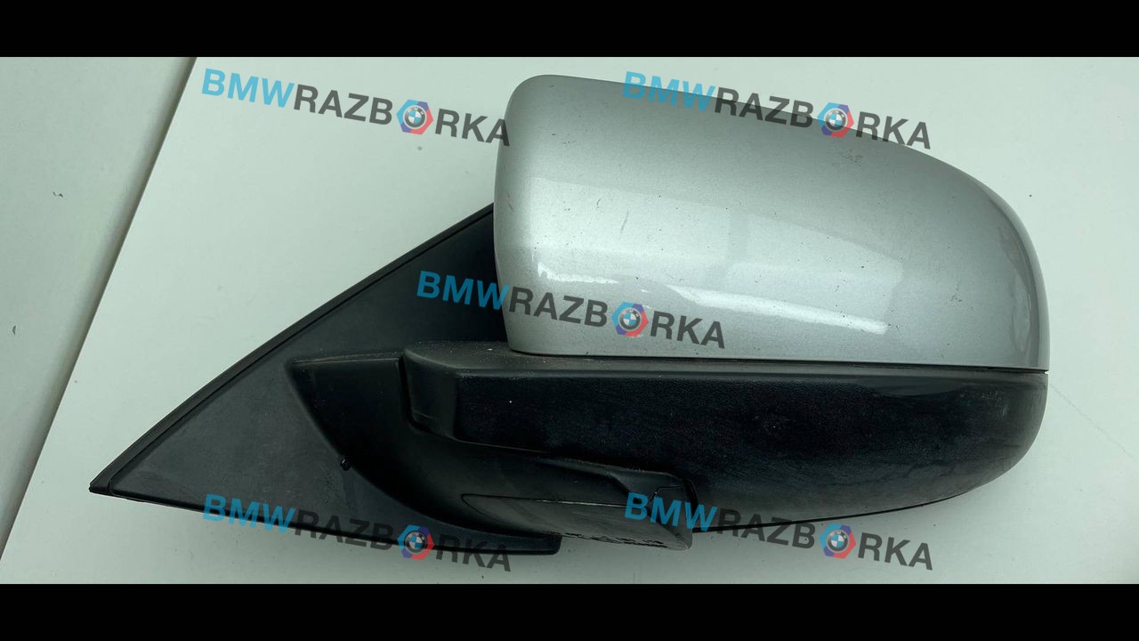зеркало наружное левое BMW X5 E70 [рестайлинг] 2012, 3.0 л., дизель, серебристый, внедорожник 5 дв., правый руль