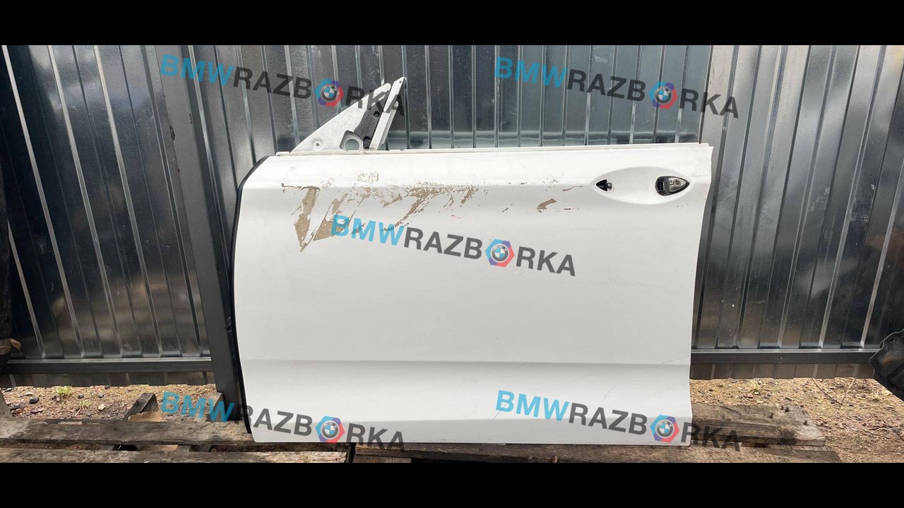 дверь передняя левая BMW 5 серия F07/F10/F11 2010, 3.0 л., i, N55 B30 A, бензин, АКПП, белый, хетчбэк 5 дв., задний привод