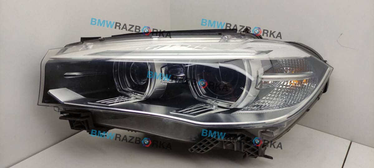 фара левая BMW X6 F16 2016, 4.0 л., D, дизель, АКПП, внедорожник 5 дв., полный привод, правый руль