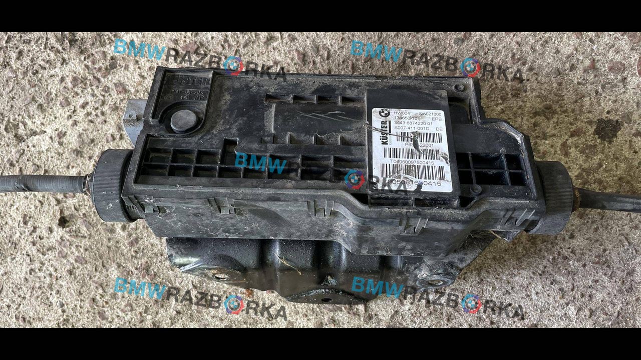 электроручник BMW X6 F16 2016, 4.0 л., D, дизель, АКПП, внедорожник 5 дв., полный привод, правый руль, 6874220