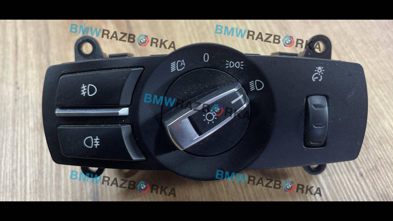 переключатель света BMW 5 серия F10/F11 [рестайлинг] F10 2016, 3.0 л., D, N57 D30 A, дизель, АКПП, седан, задний привод, правый руль, 6803965