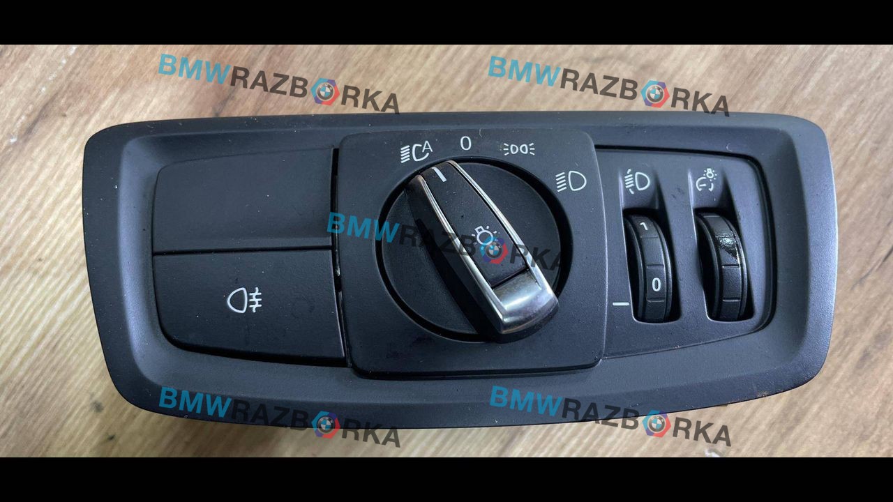 переключатель света BMW 1 серия F20/F21 [2-й рестайлинг] 2018, 3.0 л., i, B58 B30 A, бензин, АКПП, хетчбэк 5 дв., задний привод, правый руль, 6847522