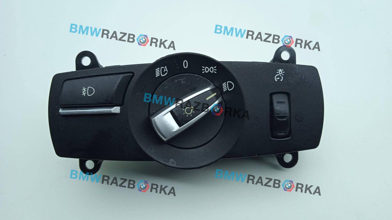 переключатель света BMW 5 серия F07/F10/F11 2011, 3.0 л., N52 B30, бензин, АКПП, седан, 9192745