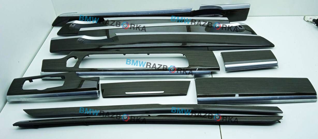 комплект декоративных накладок (дерева) салона BMW 7 серия F01/F02 [рестайлинг] 2015, 3.5 л., бензин, АКПП, седан, F-02
