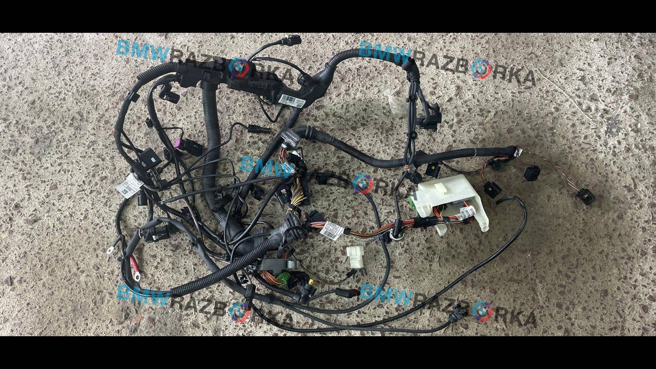 проводка двигателя BMW 3 серия F30/F31/F34 2014, 2.0 л., дизель, хетчбэк 5 дв., 8507879, 8507896, 7811163, 8507893