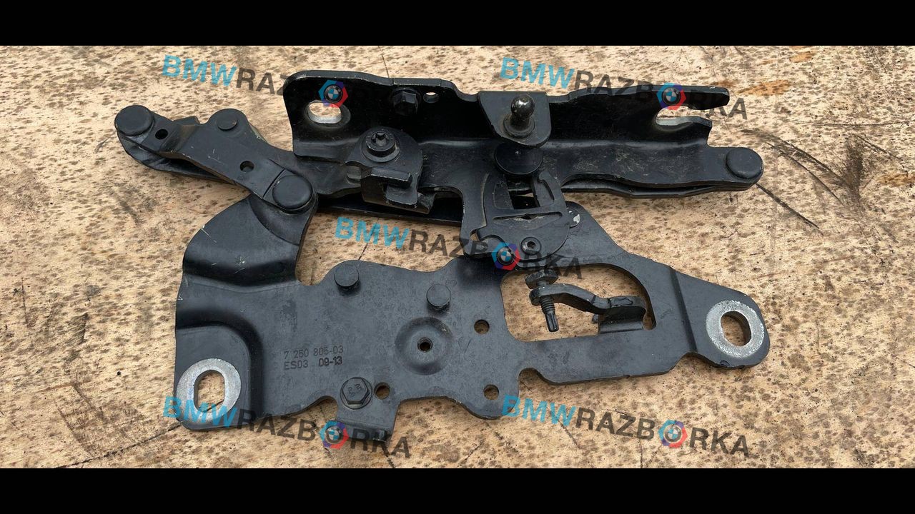 петля капота левая BMW 7 серия F01/F02 [рестайлинг] 2014, 4.4 л., i, N63 B44 B, бензин, АКПП, седан, полный привод, 7250805