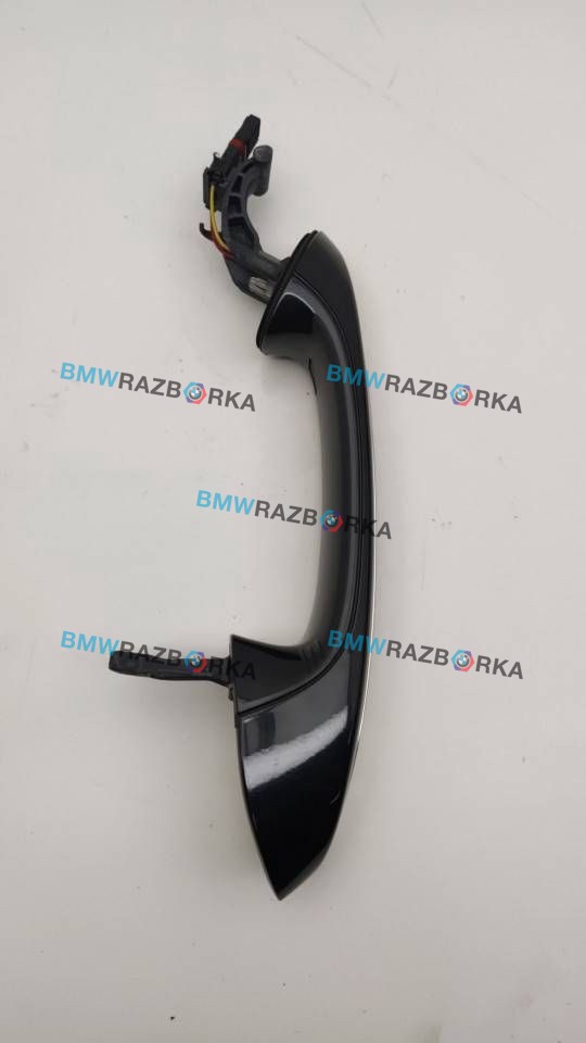 ручка наружная задняя правая BMW 5 серия G30/G31 2017, 3.0 л., i, B58 B30 A, бензин, АКПП, черный, седан, полный привод, правый руль