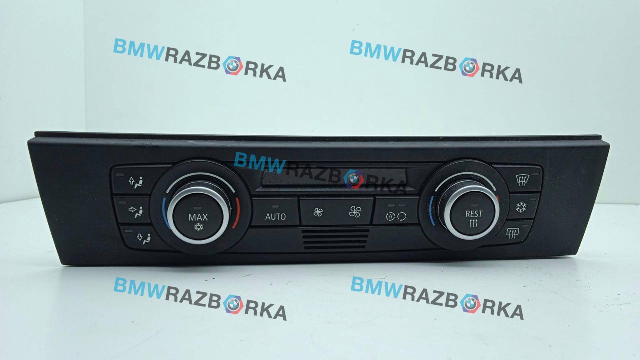 блок управления печки / климат-контроля BMW 3 серия E90/E91/E92/E93 2007, 9162983