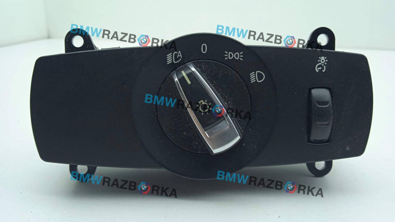 переключатель света BMW 7 серия F01/F02 [рестайлинг] 2014, 4.4 л., i, N63 B44 B, бензин, АКПП, седан, полный привод, 9204068