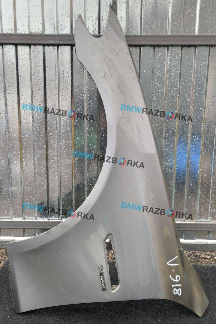 крыло переднее левое BMW 5 серия F07/F10/F11 2011, 3.0 л., i, N55 B30 A, бензин, АКПП, серый, седан, полный привод