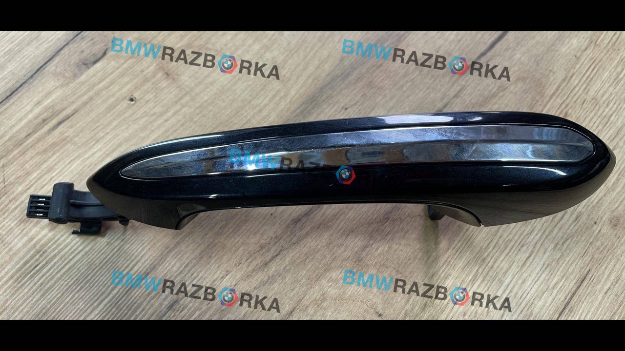ручка наружная BMW 5 серия G30/G31 2017, 3.0 л., i, B58 B30 A, бензин, АКПП, черный, седан, полный привод, правый руль, 7443059