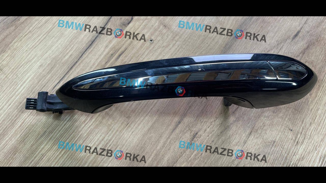 ручка наружная BMW 5 серия G30/G31 2017, 3.0 л., i, B58 B30 A, бензин, АКПП, черный, седан, полный привод, правый руль, 7443080