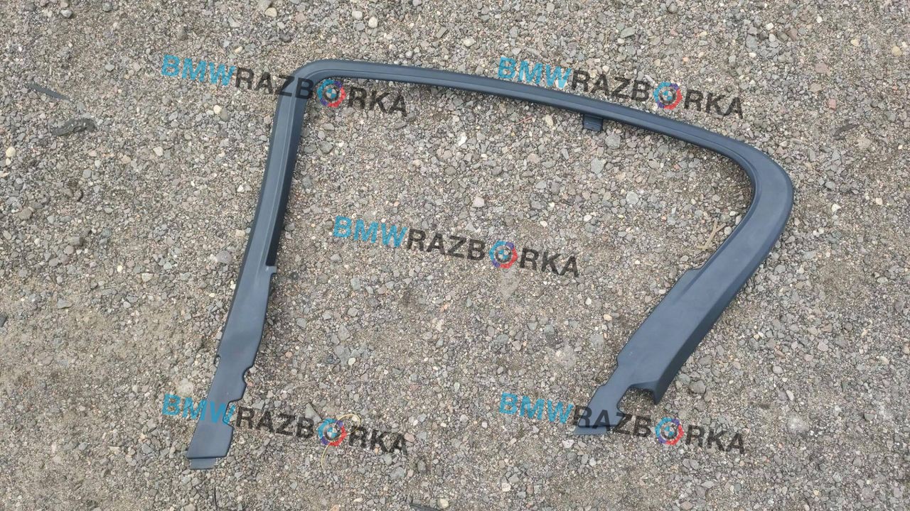 накладка двери внутренняя задняя правая BMW 5 серия G30/G31 2017, 3.0 л., i, B58 B30 A, бензин, АКПП, черный, седан, полный привод, правый руль, 51337384928