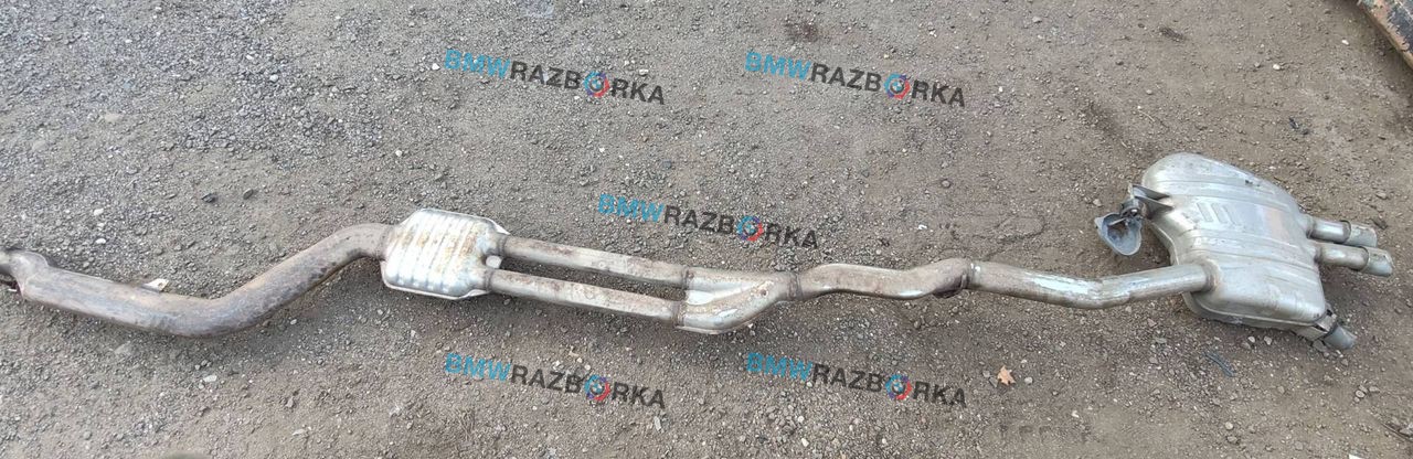 глушитель BMW 7 серия F01/F02 2011, 3.0 л., D, N57 D30 A, дизель, АКПП, седан, задний привод, правый руль, 7807103, 7807110