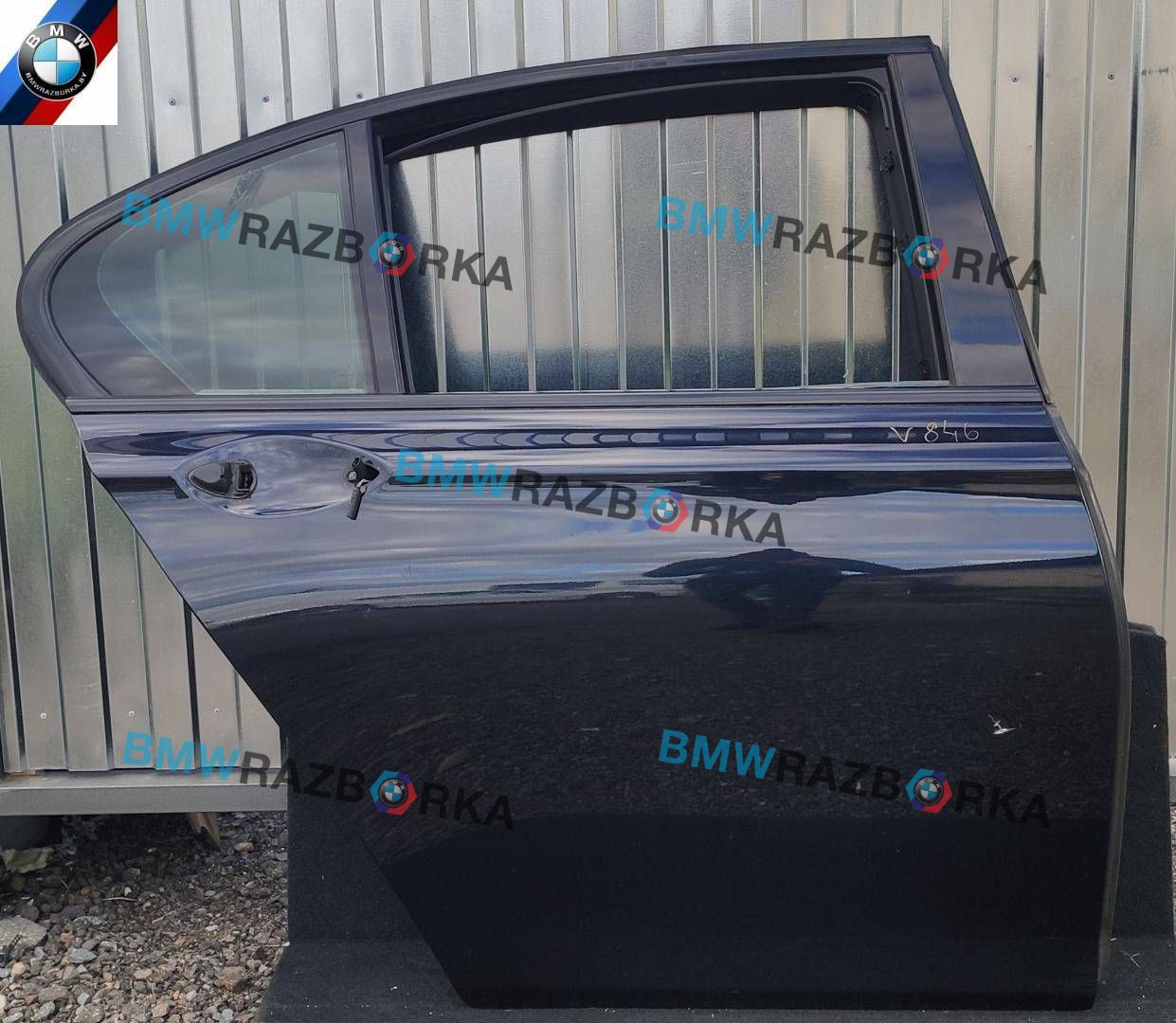 дверь задняя правая BMW 7 серия F01/F02 2012, 4.4 л., i, N63 B44 A, бензин, АКПП, седан, полный привод